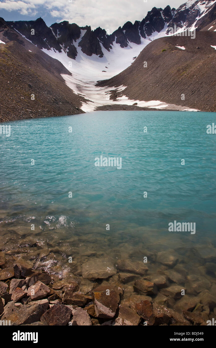 Der Schüssel-Bereich des Mt. Marathon, Seward, Alaska. Stockfoto