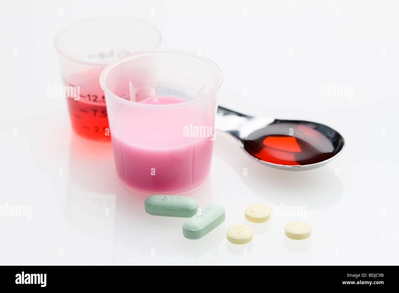 Pharmazeutische Medikamente Stockfoto