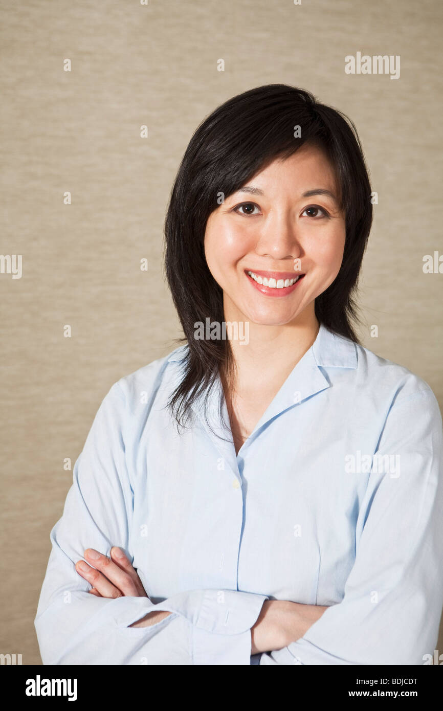Porträt der Geschäftsfrau Stockfoto