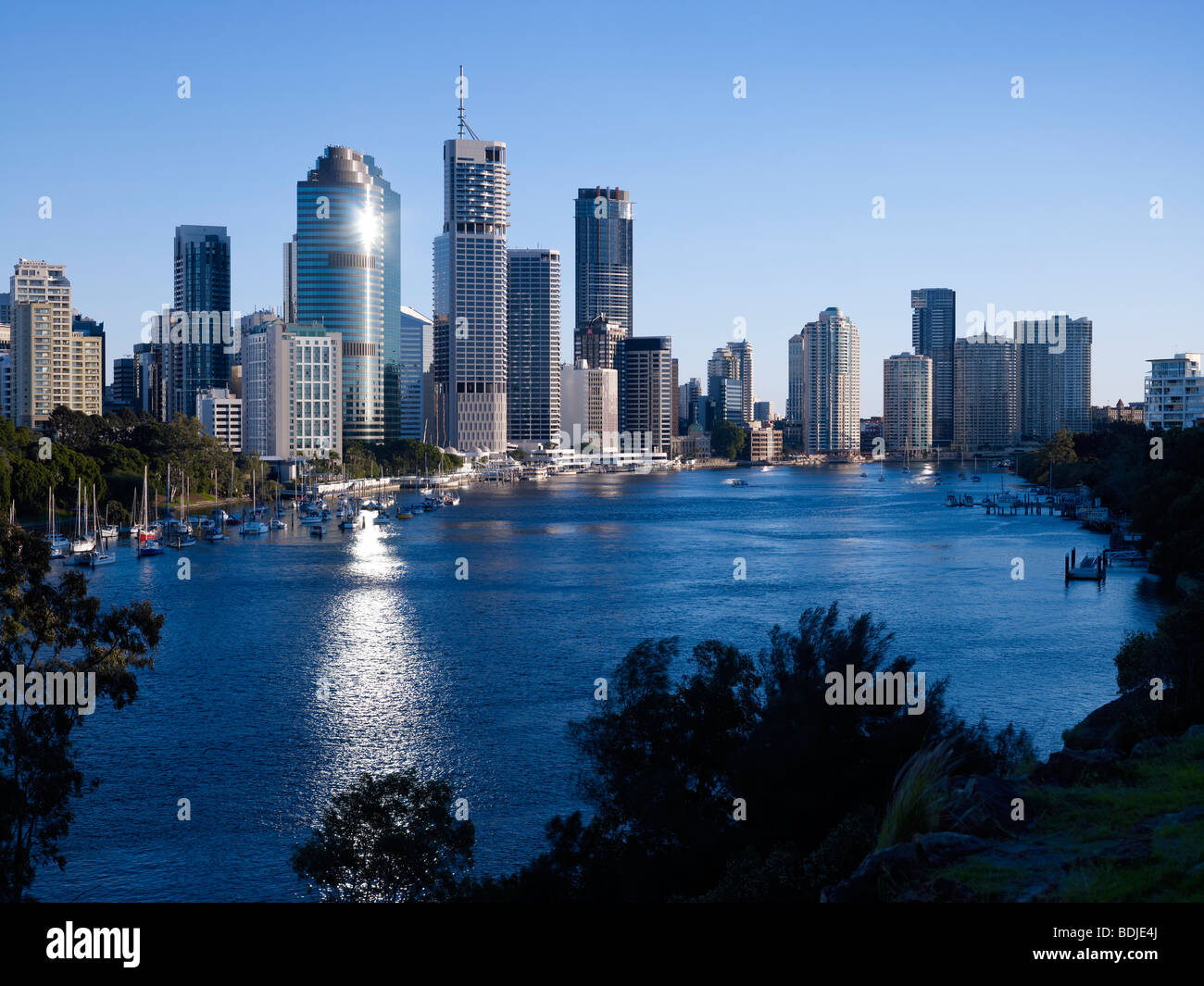 Stadt Brisbane Australien Stockfoto