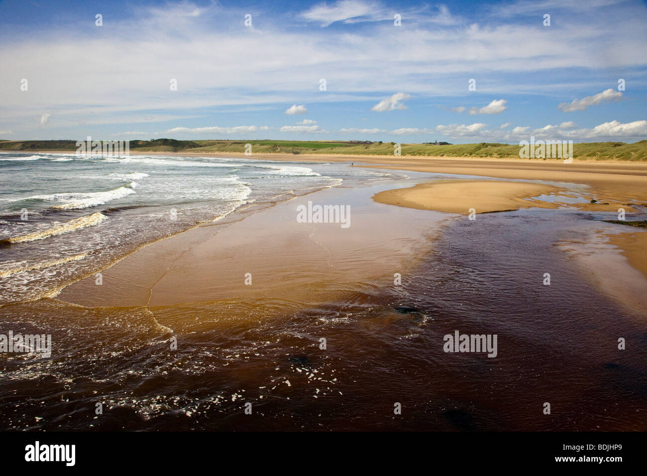Die Bucht von Cruden, Nordost-Aberdeenshire, Schottland, UK Stockfoto