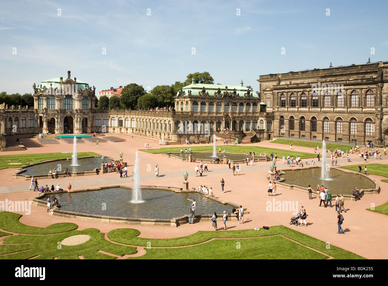 Zwinger Palace, Dresden, Sachsen, Deutschland Stockfoto