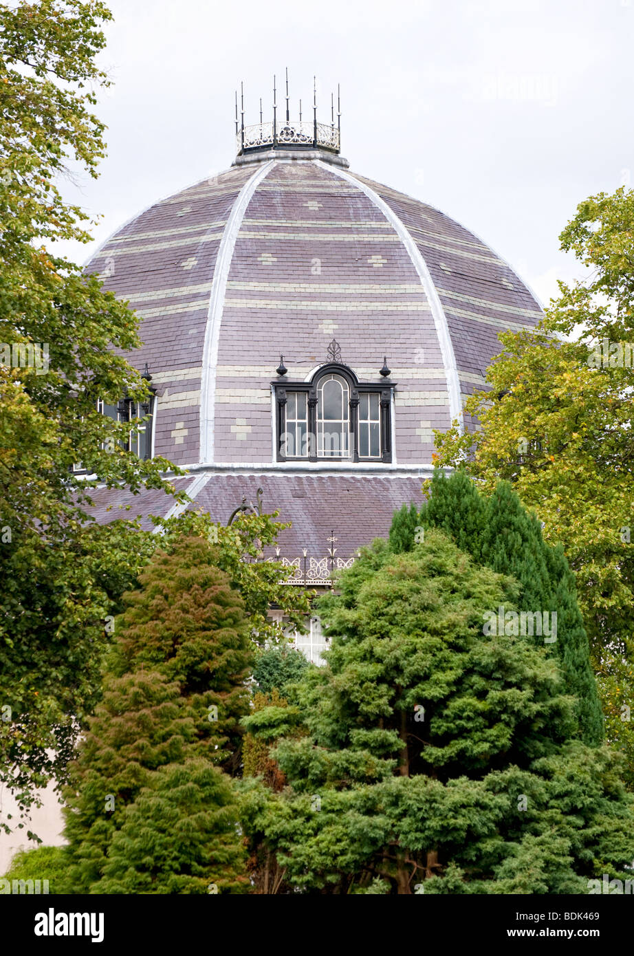 Buxton Pavilion im Pavilion Gardens in Buxton, Derbyshire, England Stockfoto