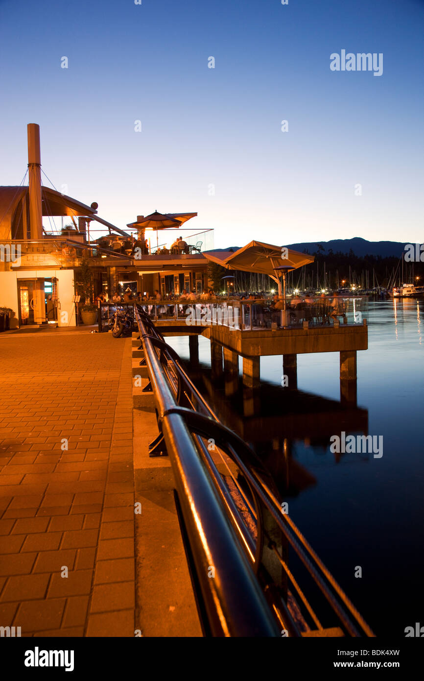 Aufzug Bar und Grill, Innenstadt von Vancouver, British Columbia, Kanada. Stockfoto