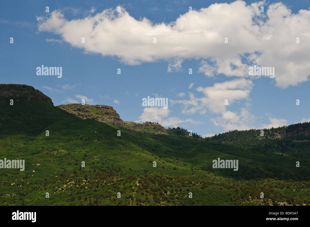 Berge im südlichen Colorado, in der Nähe von Trinidad Stockfoto
