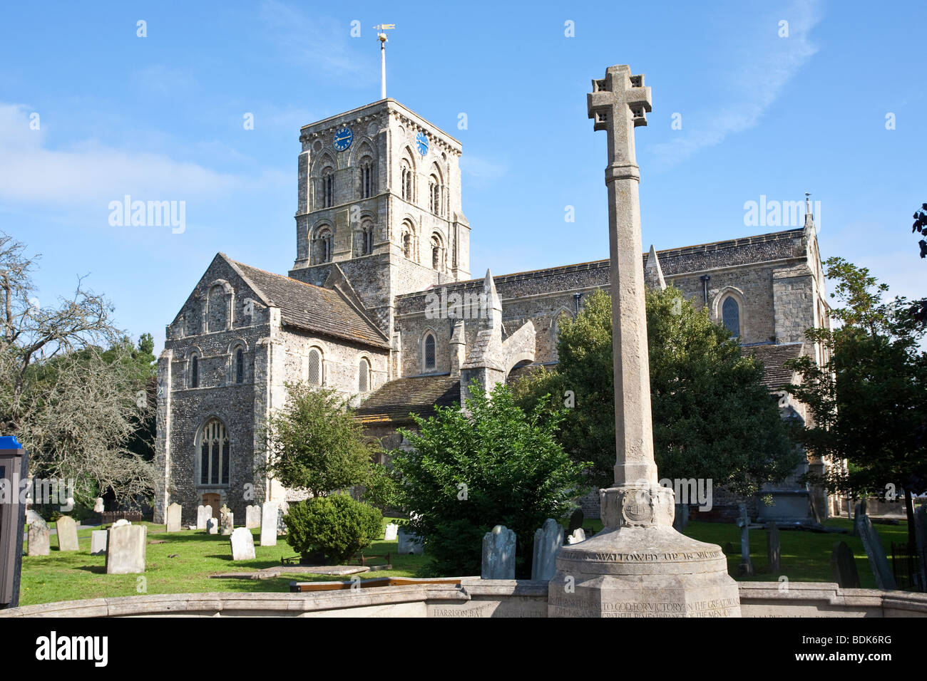 St Mary De Haura. Shoreham durch Meer, West Sussex, England, UK Stockfoto