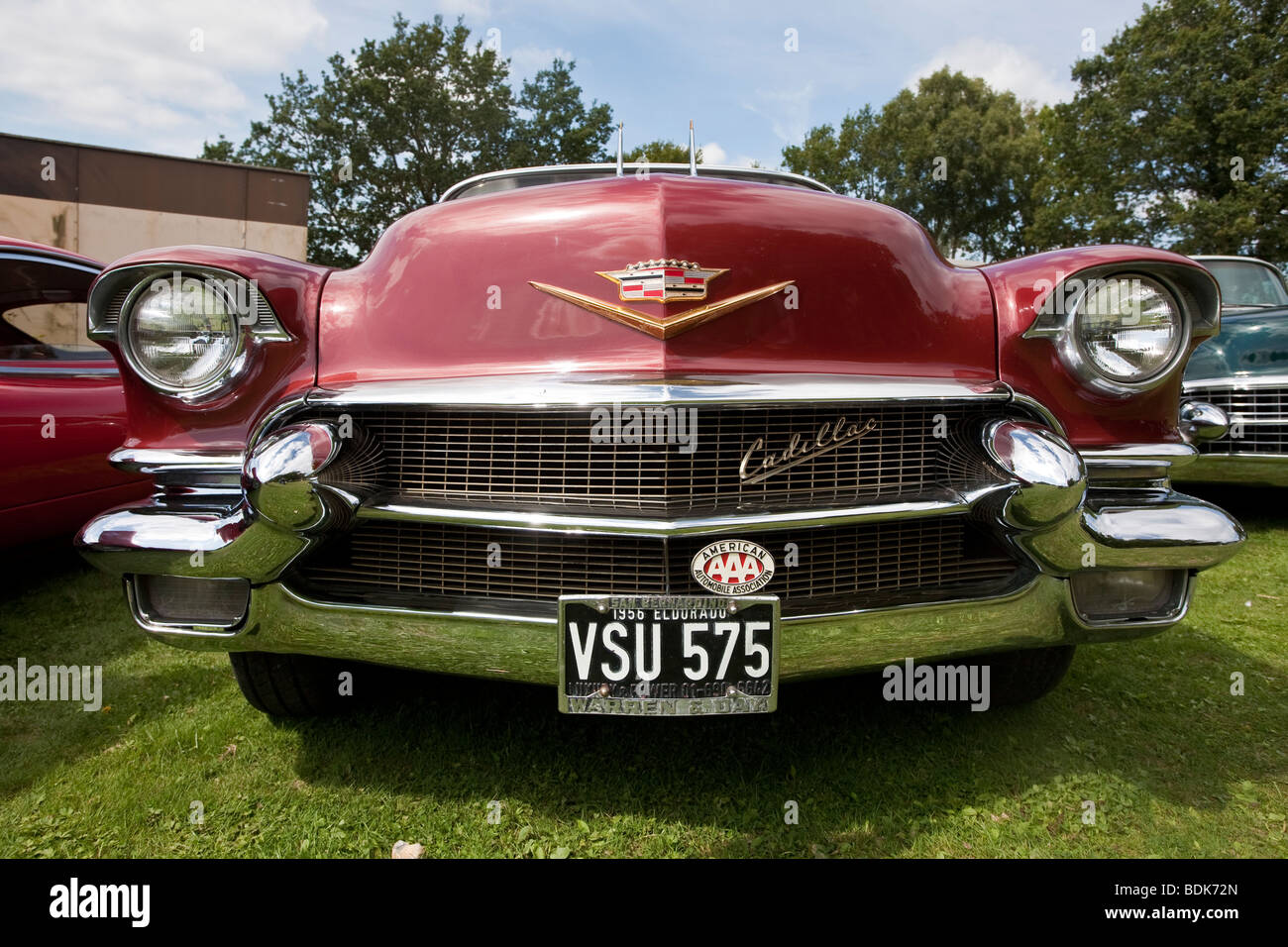 Cadillac. Oldtimer-show, Horsted Keynes, West Sussex, England, UK Stockfoto