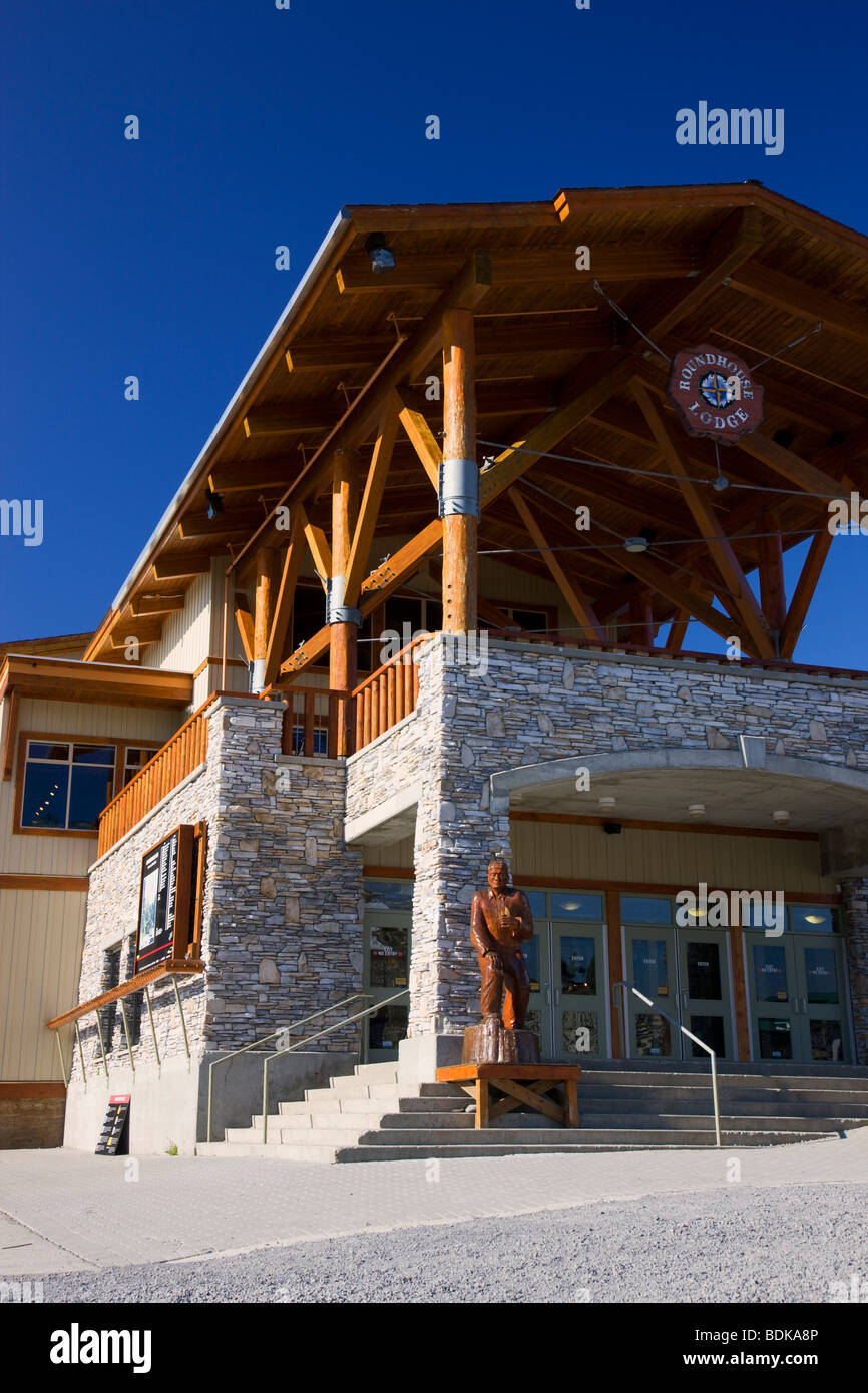 Roundhouse Lodge, Whistler Mountain, Whistler, Britisch-Kolumbien, Kanada. Stockfoto