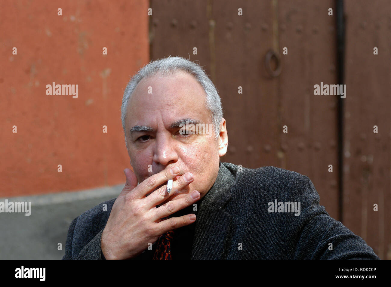 Horacio Vázquez Rial, argentinischer Schriftsteller. Stockfoto