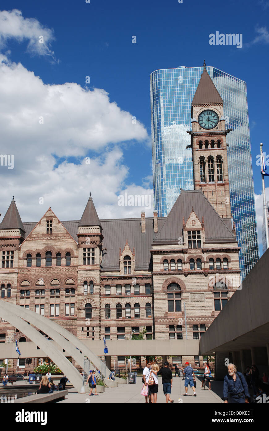 Altes Rathaus, Toronto, Kanada Stockfoto