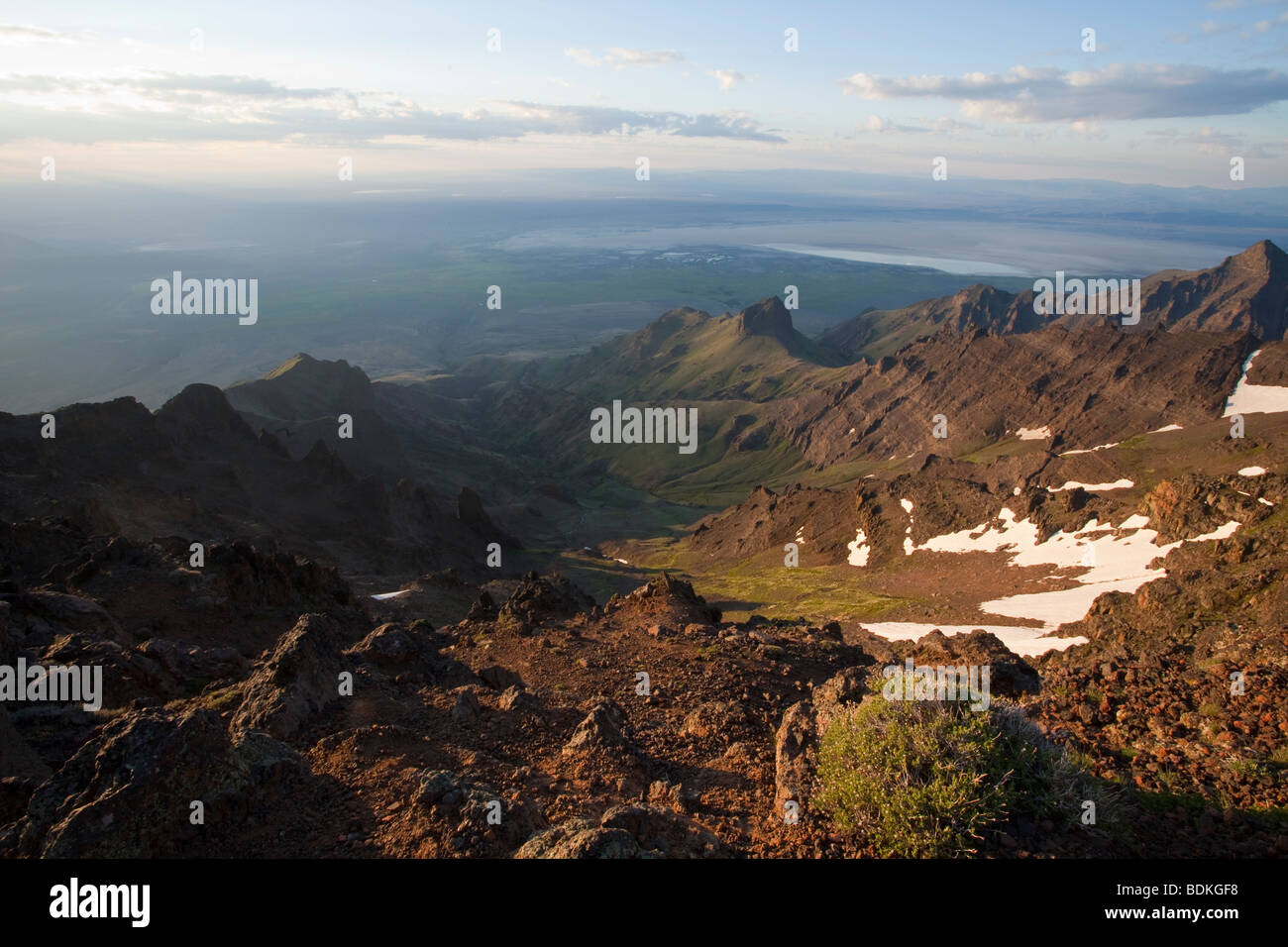 Steens Mountain Landschaft Stockfoto