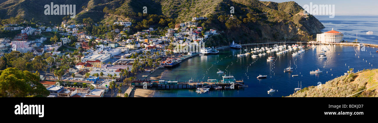 Avalon, Catalina Island, Kalifornien. Stockfoto