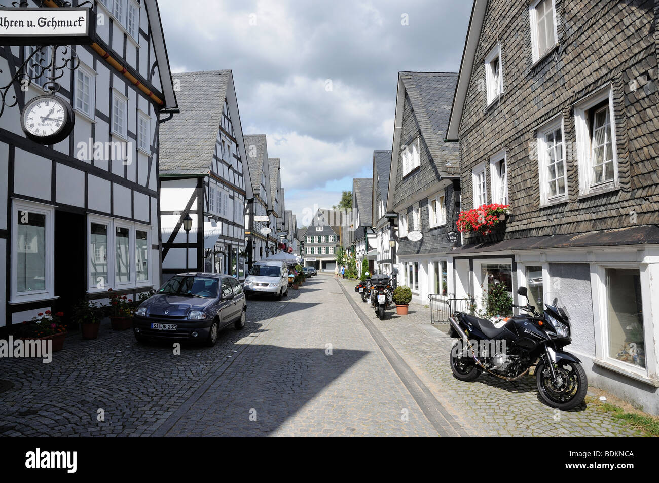 Stadt Freudenberg, Deutschland Stockfoto