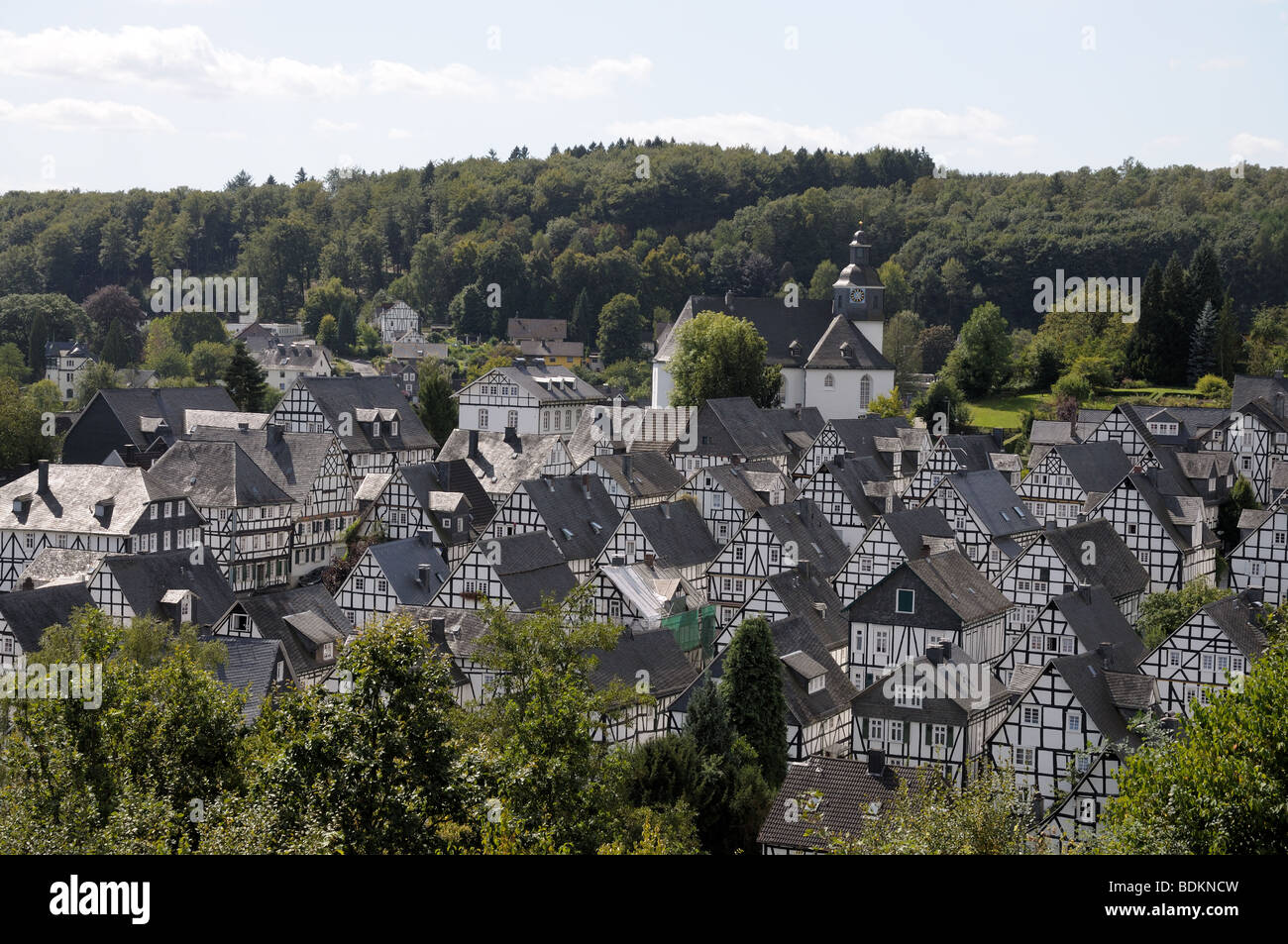 Stadt Freudenberg, Deutschland Stockfoto