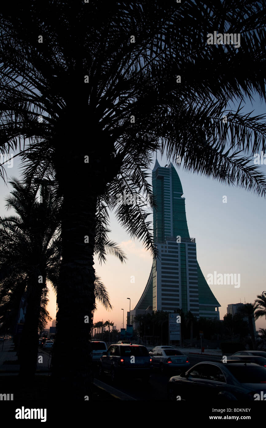 Bahrain-Finanzplatz-Manama Stockfoto