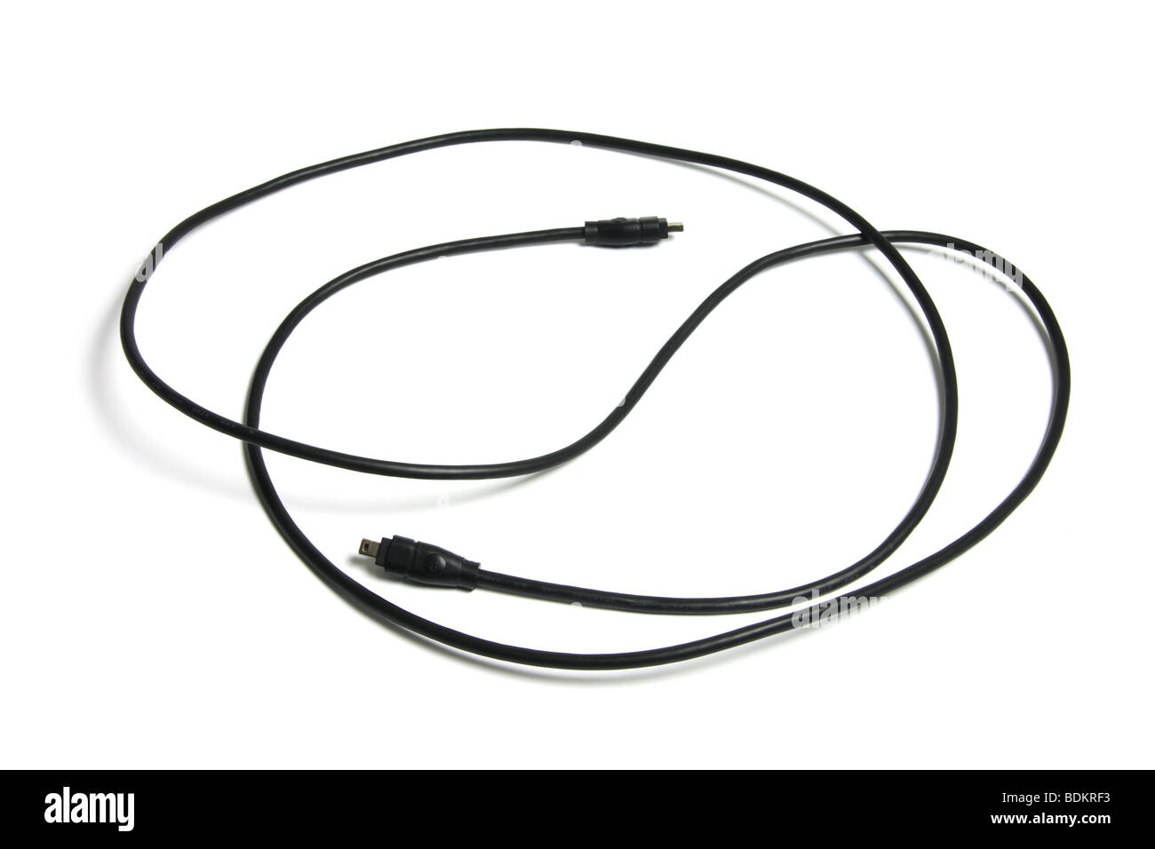 FireWire-Kabel Stockfoto