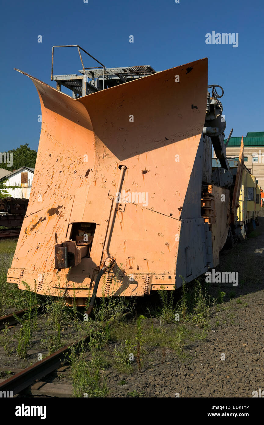 Riverhead, New York, Eisenbahnmuseum Stockfoto