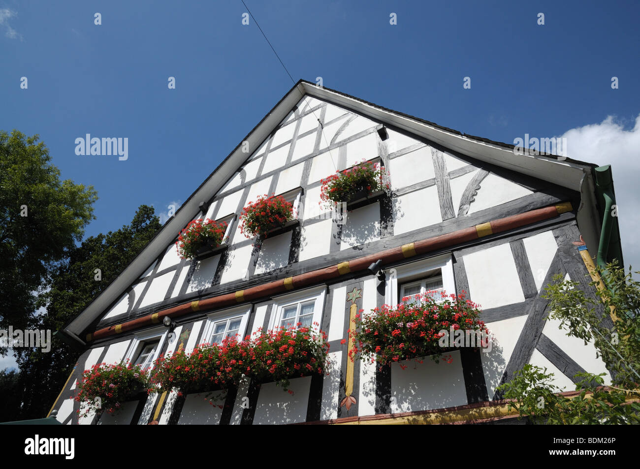 Haus in Stadt Freudenberg, Deutschland Stockfoto