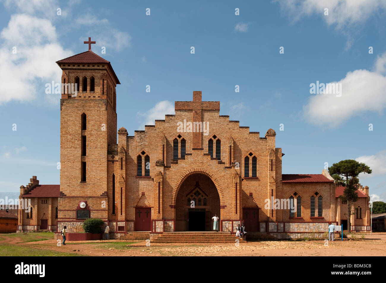 Katholische Kathedrale, Butare, Ruanda Stockfoto