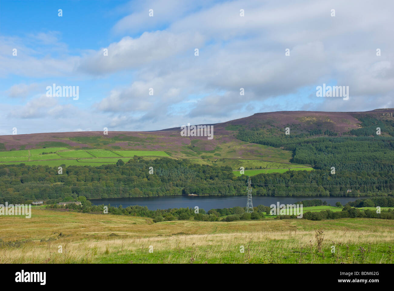 Valehouse Stausee, Longdendale, Peak National Park, Derbyshire, England UK Stockfoto