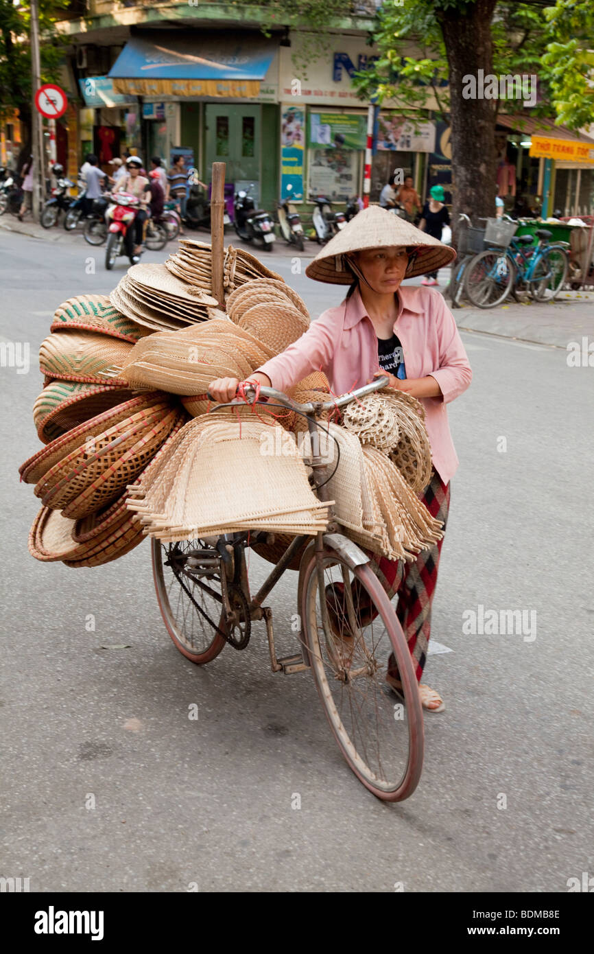 Ein Tag im Leben einer vietnamesischen Frau Stockfoto