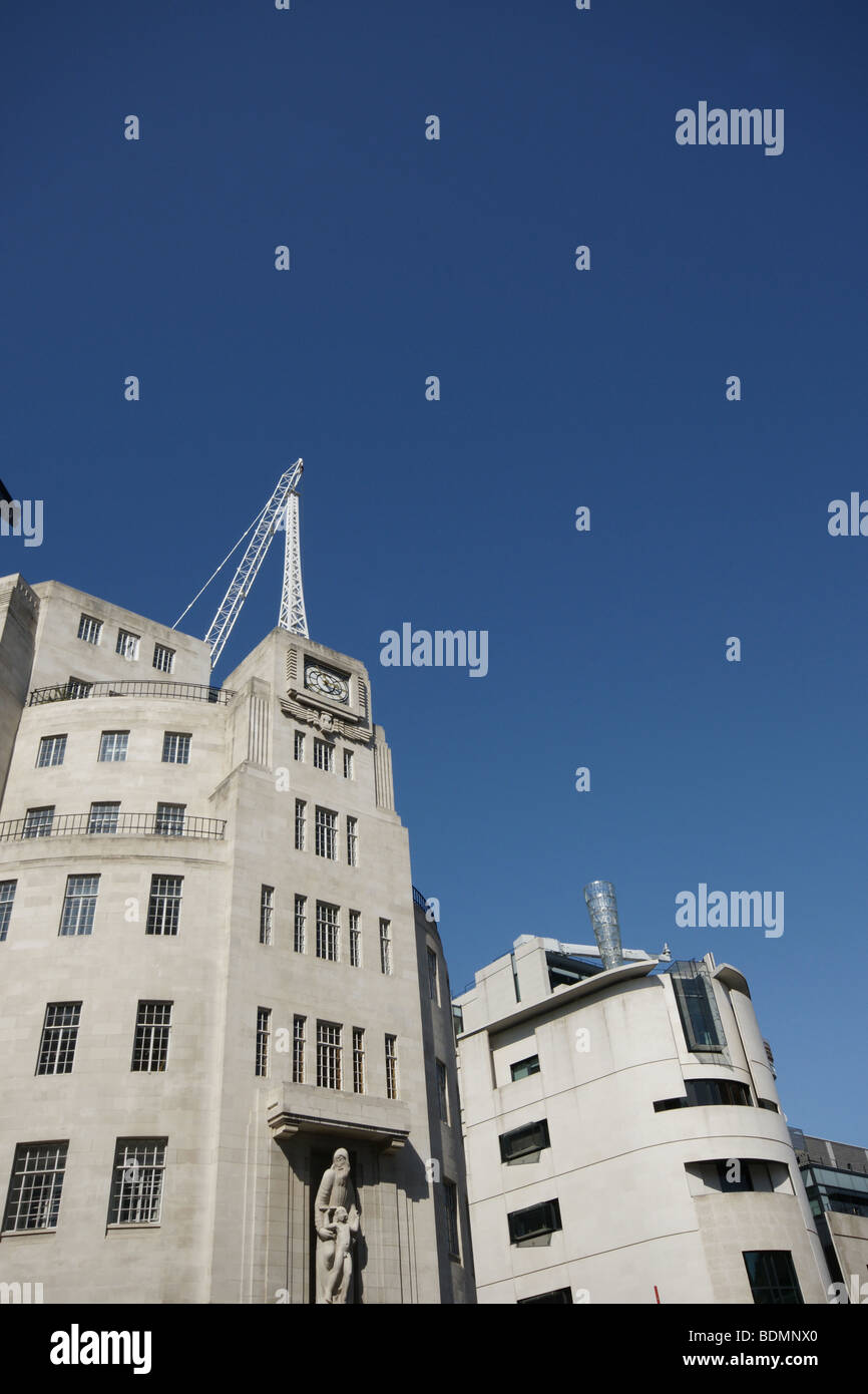 BBC-Portland Place Stockfoto