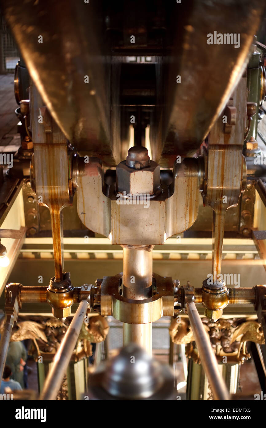 Papplewick Pumping Station, Ravenshead, Nottingham, Maschinenhaus, Stockfoto