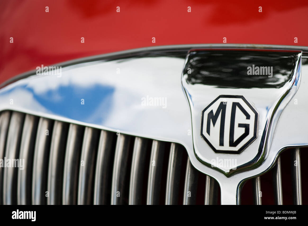 MG MGA 1600 Roadster, britische Oldtimer Stockfoto