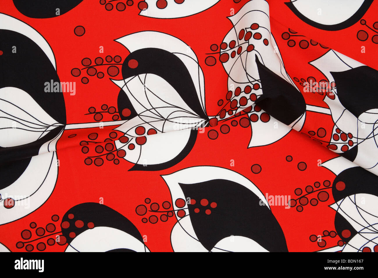 abstrakte paisley Flower print Stockfoto