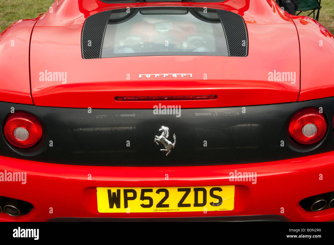 Ferrari 360 Spyder Stockfoto