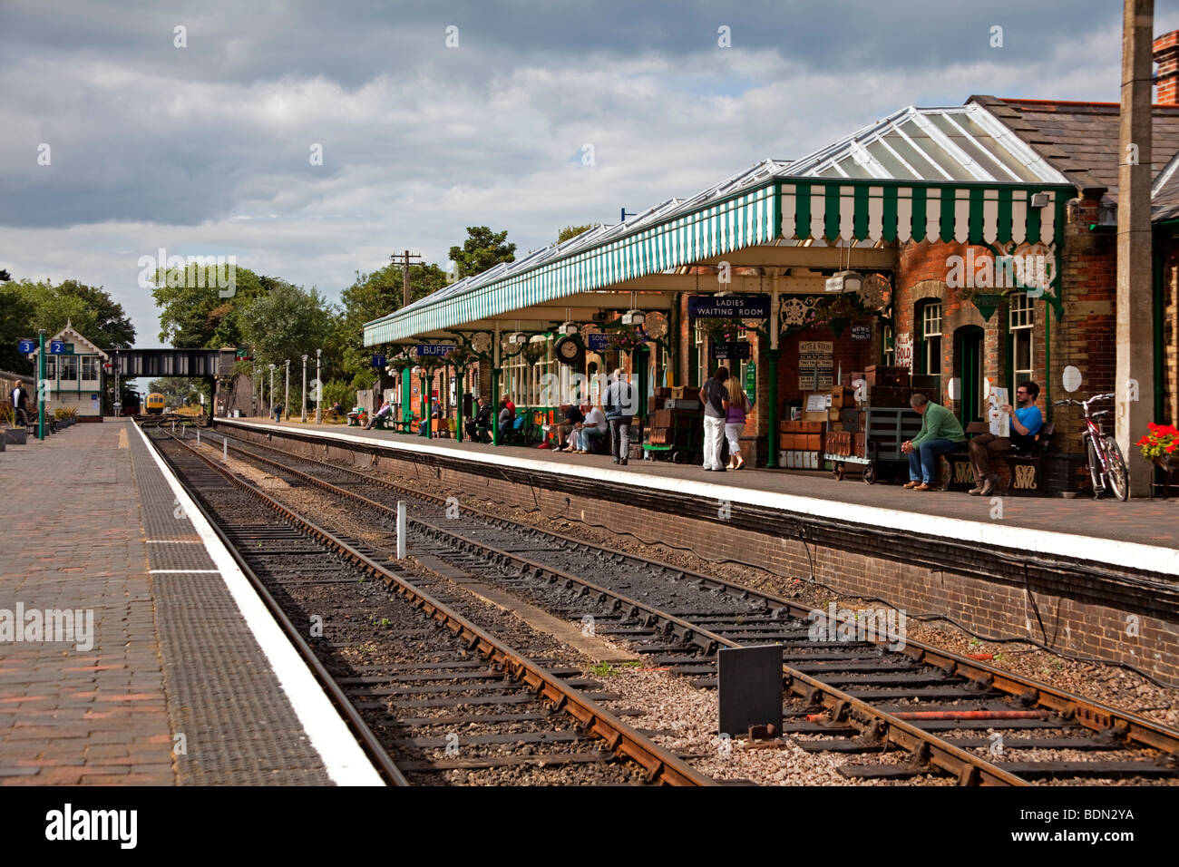 Sheringham station Stockfoto