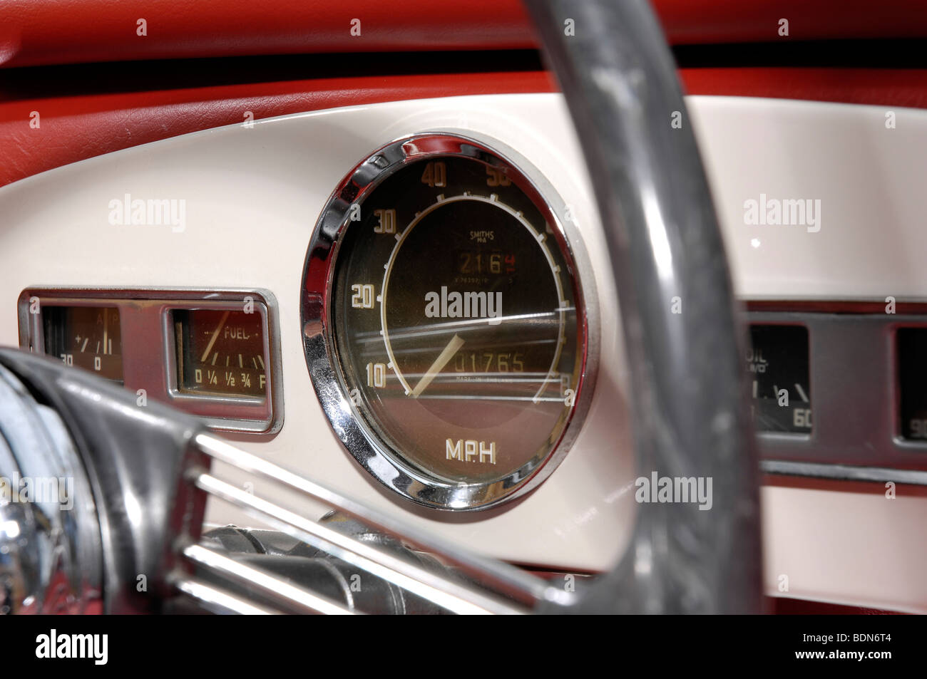 Austin A40 Sport Stockfoto