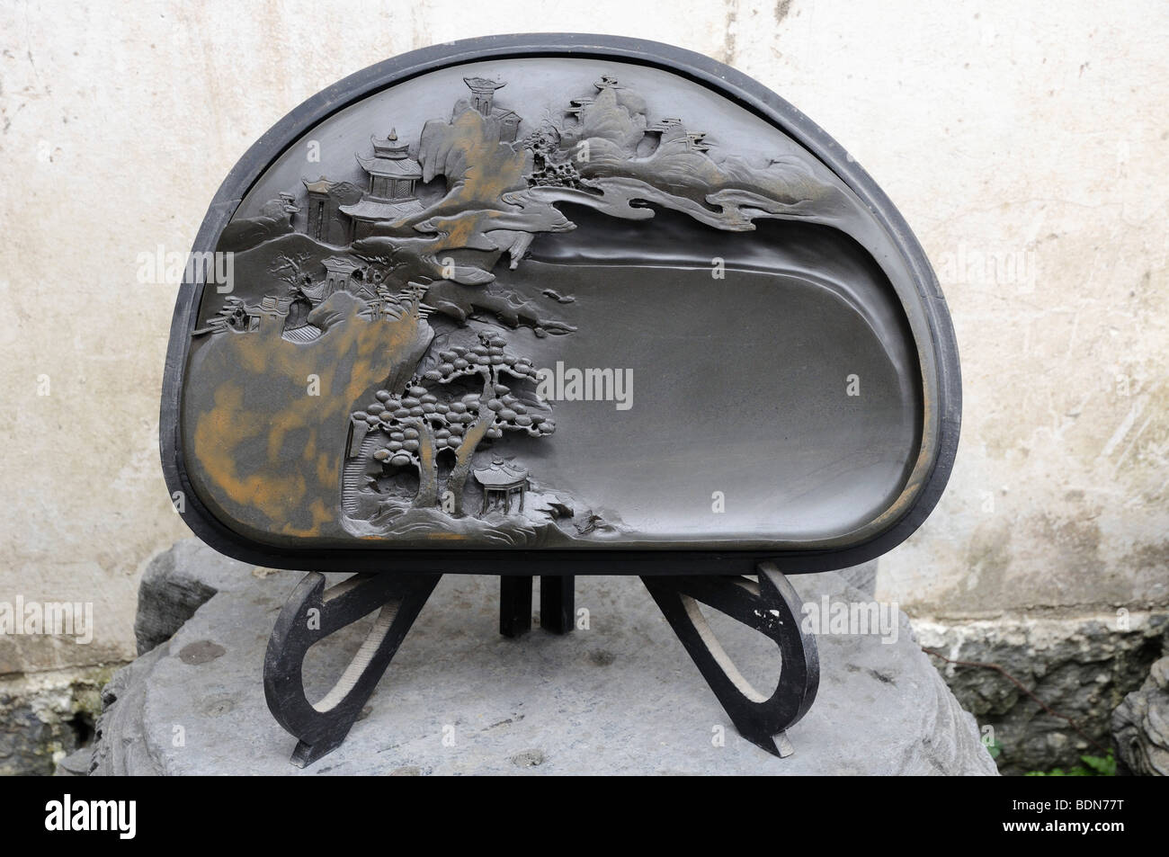 Steinmetz, China Stockfoto