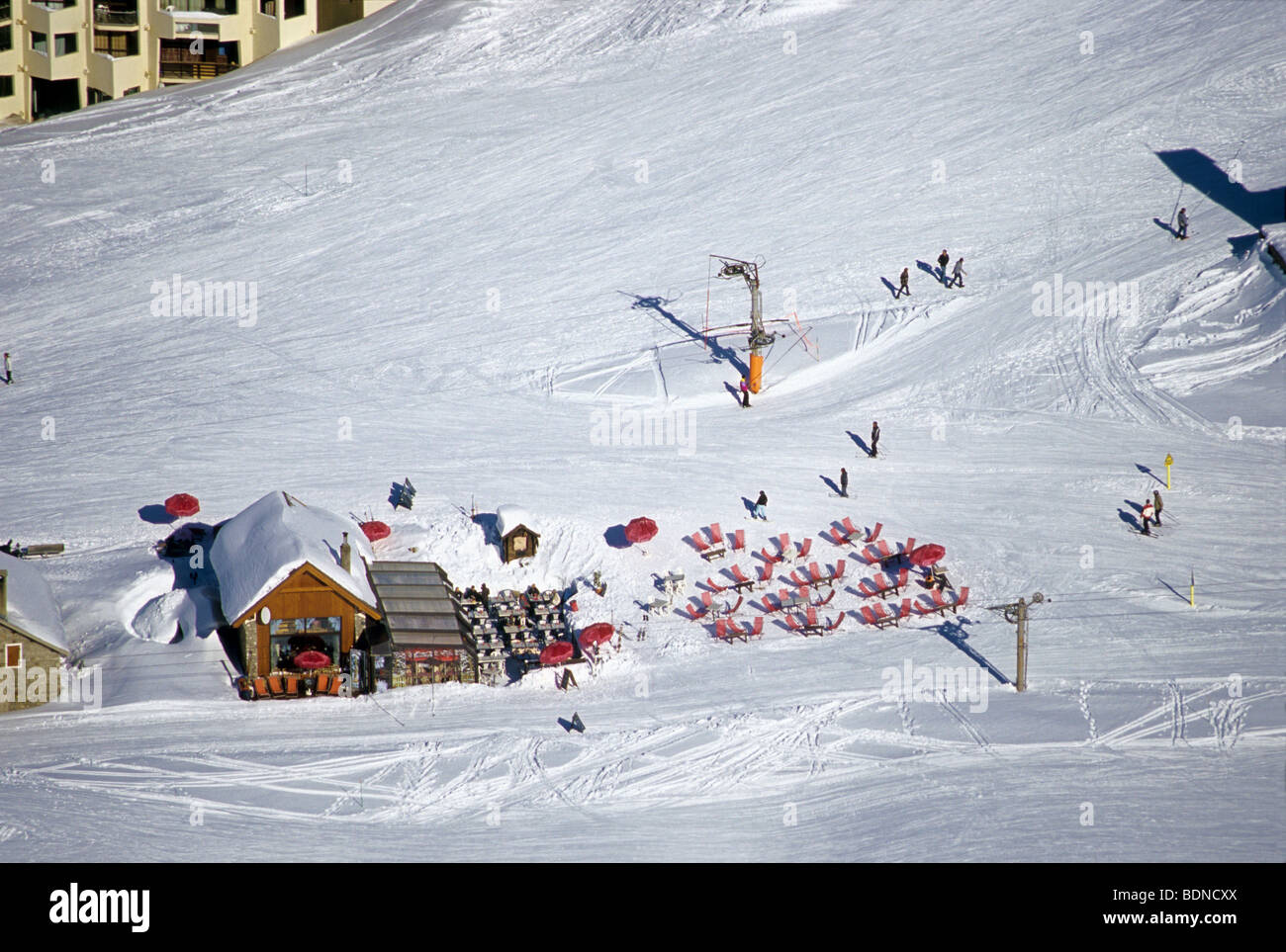 Skistation Isola 2000 Alpes-MAritimes 06 PACA Frankreich Europa Stockfoto