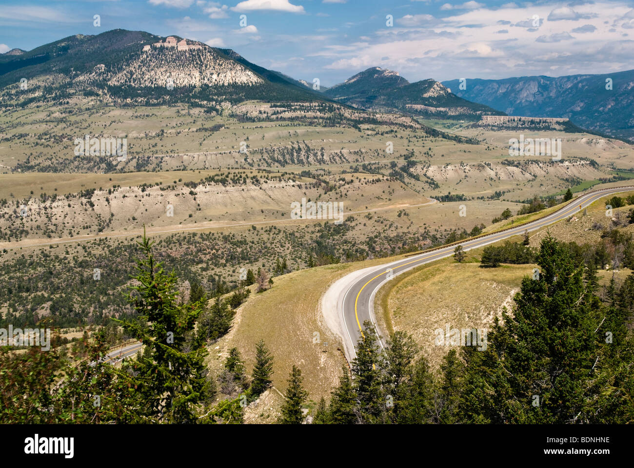 Chief Joseph Scenic Byway Stockfoto