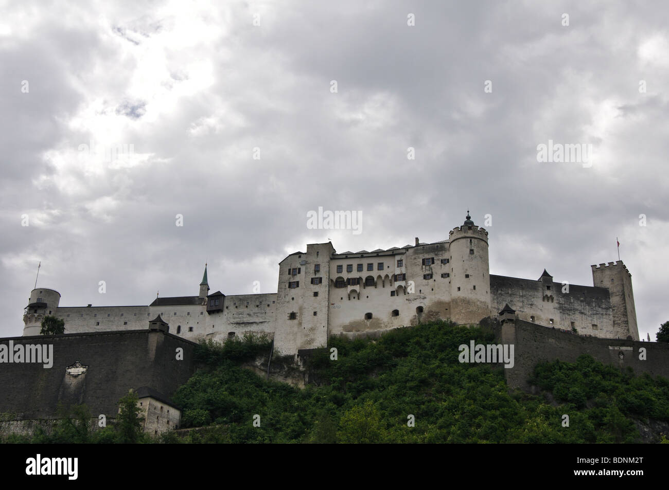 Festung Hohensalzburg Schloss in Salzburg, Österreich Stockfoto