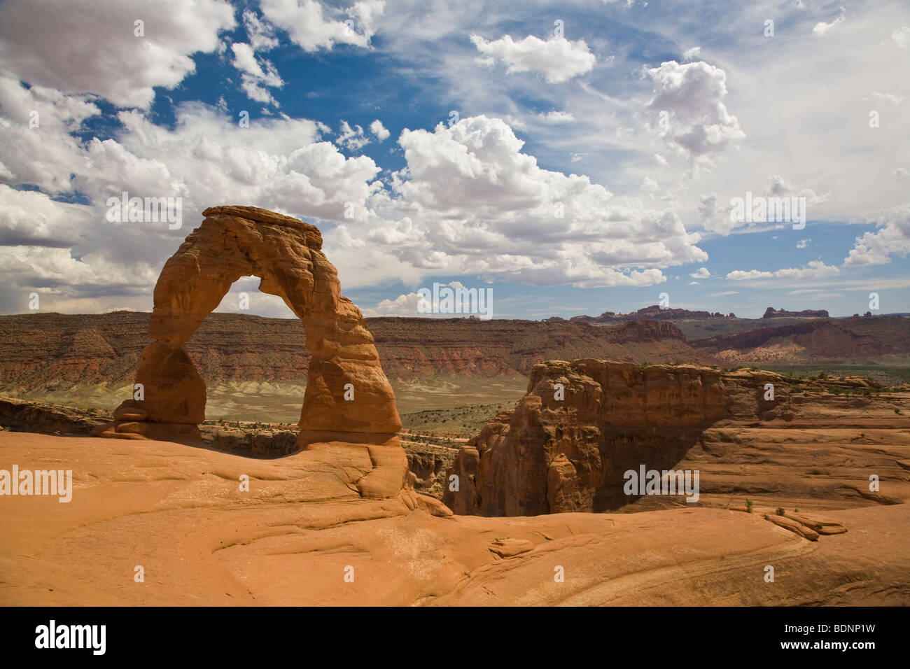 Delicate Arch, Arches-Nationalpark, Moab, Utah, USA Stockfoto