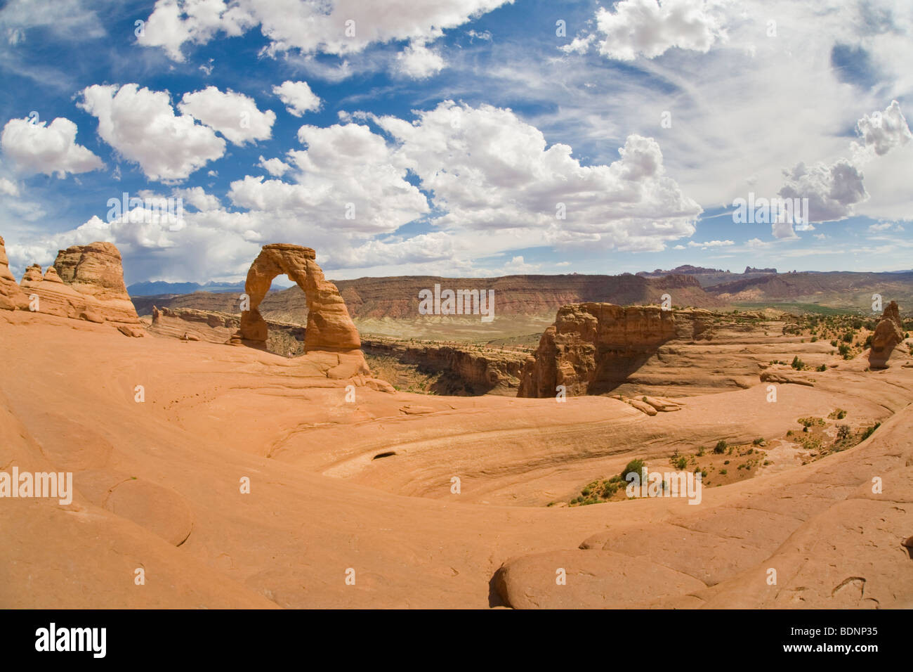 Delicate Arch, Arches-Nationalpark, Moab, Utah, USA Stockfoto