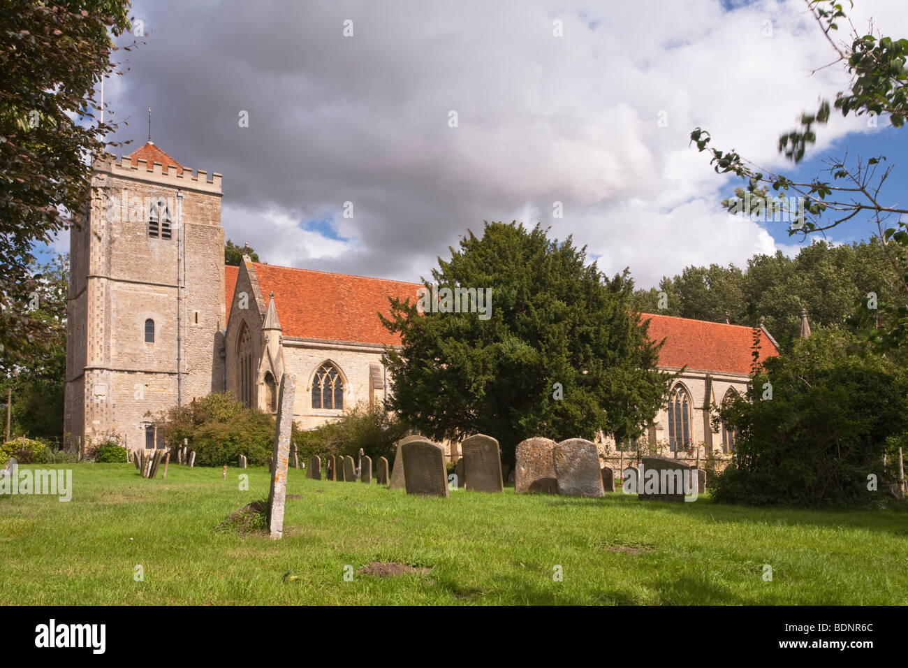 Dorchester Abbey, Dorchester on Thames, Oxfordshire, Vereinigtes Königreich Stockfoto