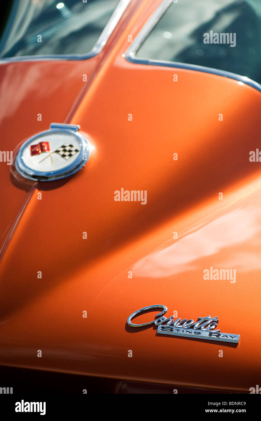 Chevrolet Corvette Stingray, klassisch amerikanische Sportwagen Stockfoto