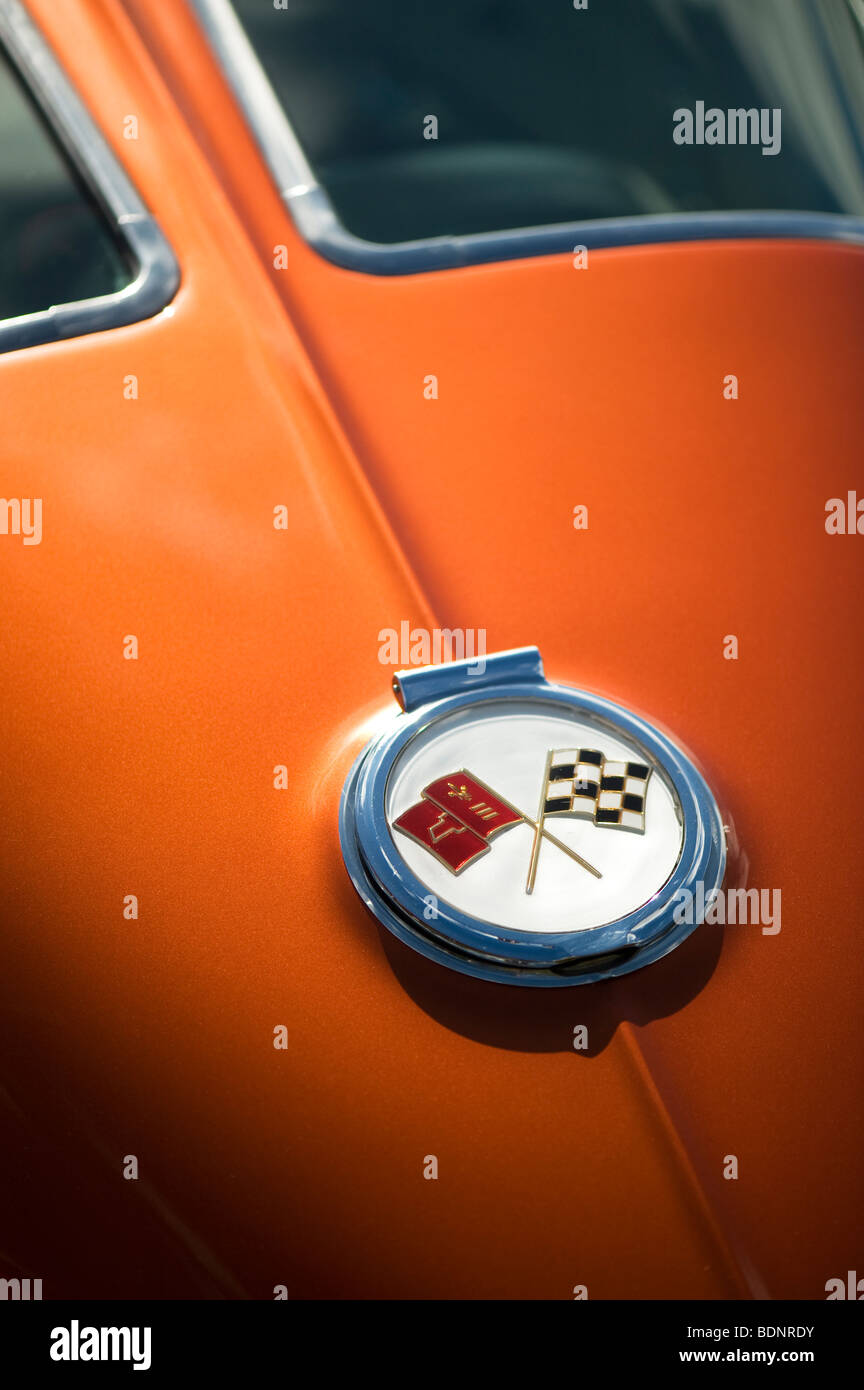 Chevrolet Corvette Stingray, klassisch amerikanische Sportwagen Stockfoto