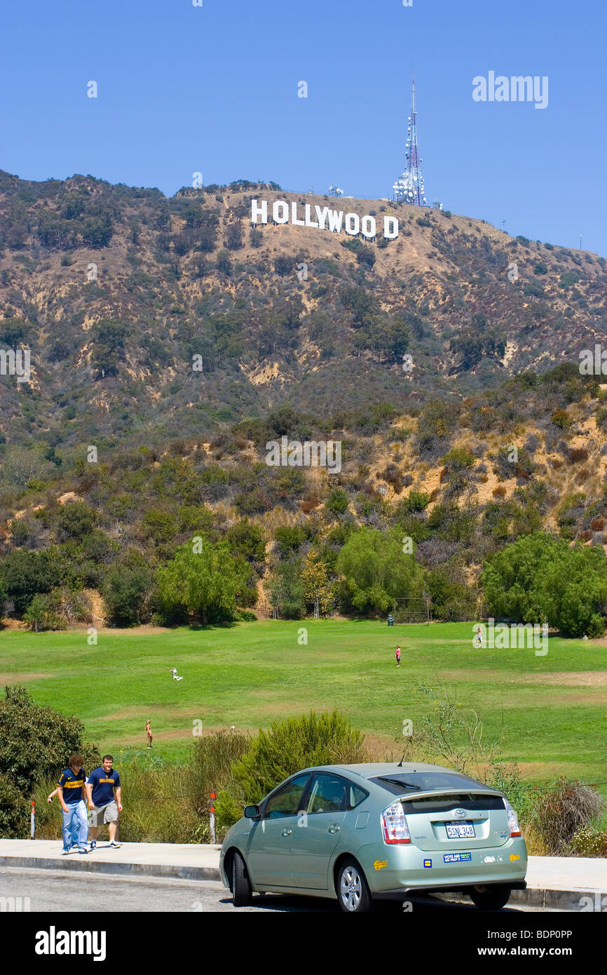 Hollywood Hills Stockfoto