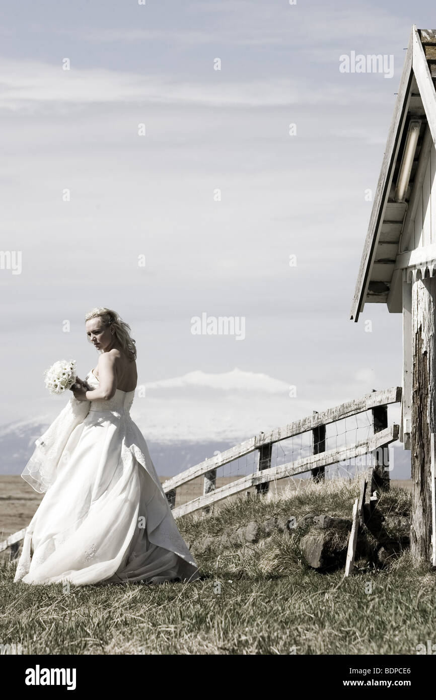 Sveitabrúðkaup Land Hochzeit Jahr: 2008 Regie: Valdís Óskarsdóttir Nanna Kristin Magnusdottir Stockfoto