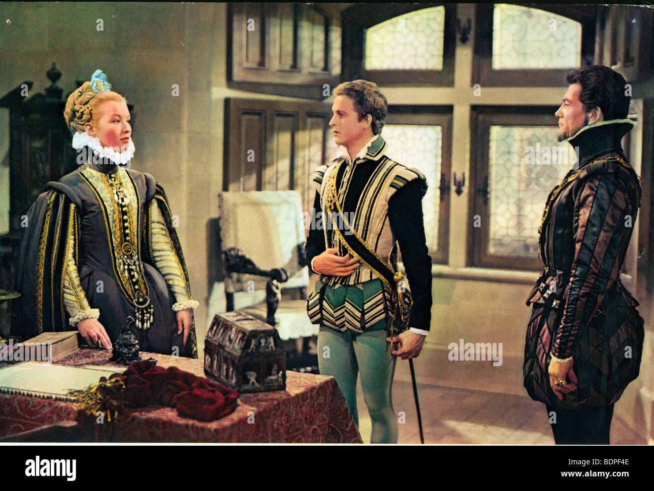 La princesse de Clèves Jahr: 1961-Regie: Jean Delannoy Jean Marais, Marina Vlady Stockfoto