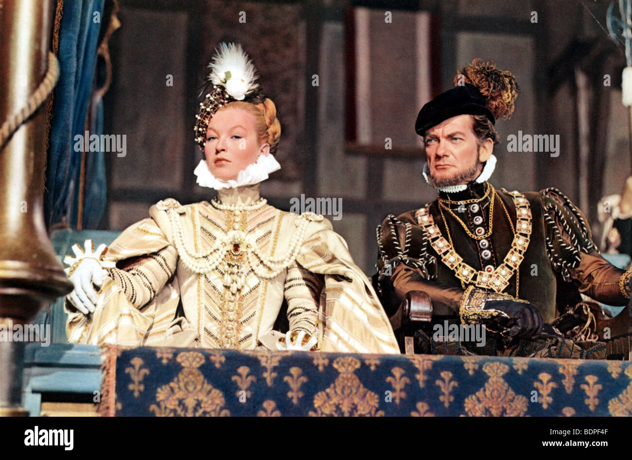 La princesse de Clèves Jahr: 1961-Regie: Jean Delannoy Jean Marais, Marina Vlady Stockfoto