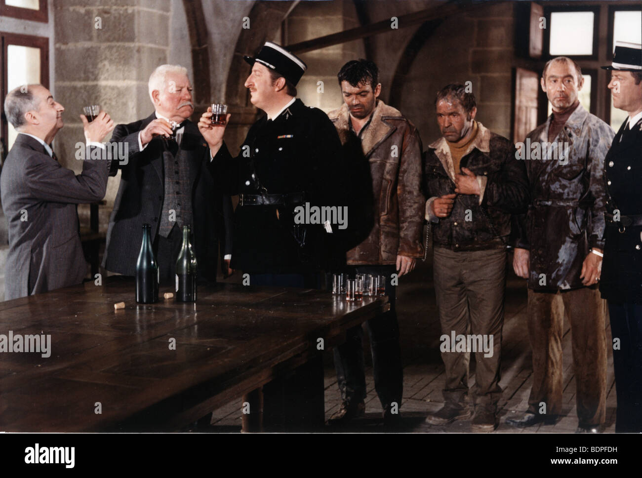 Le Tatoué Jahr: 1968 Direktor: Denys de La Patellière Louis de Funès, Jean Gabin, Pierre Tornade Stockfoto