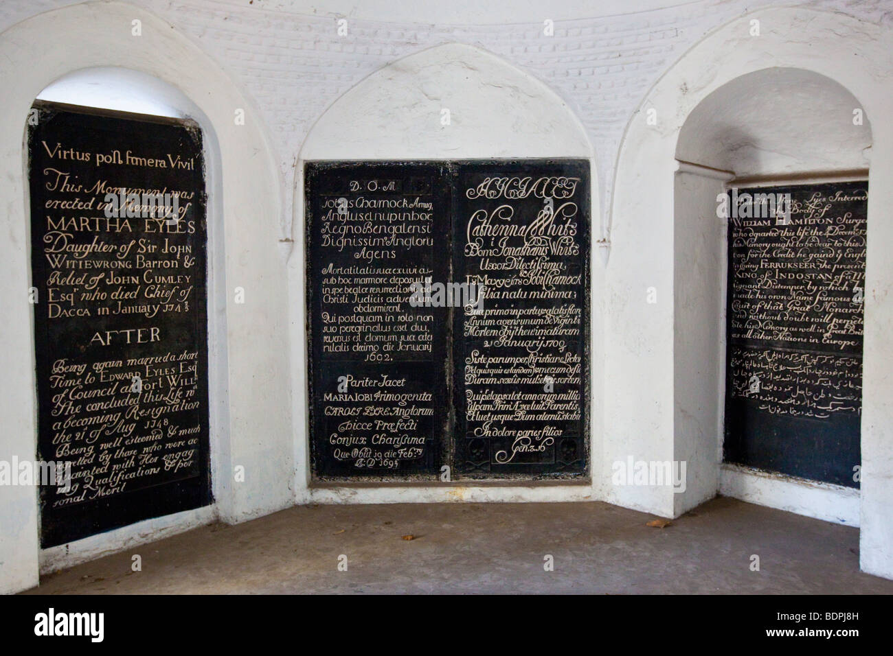 St Johns Kirche in Kalkutta Indien Stockfoto