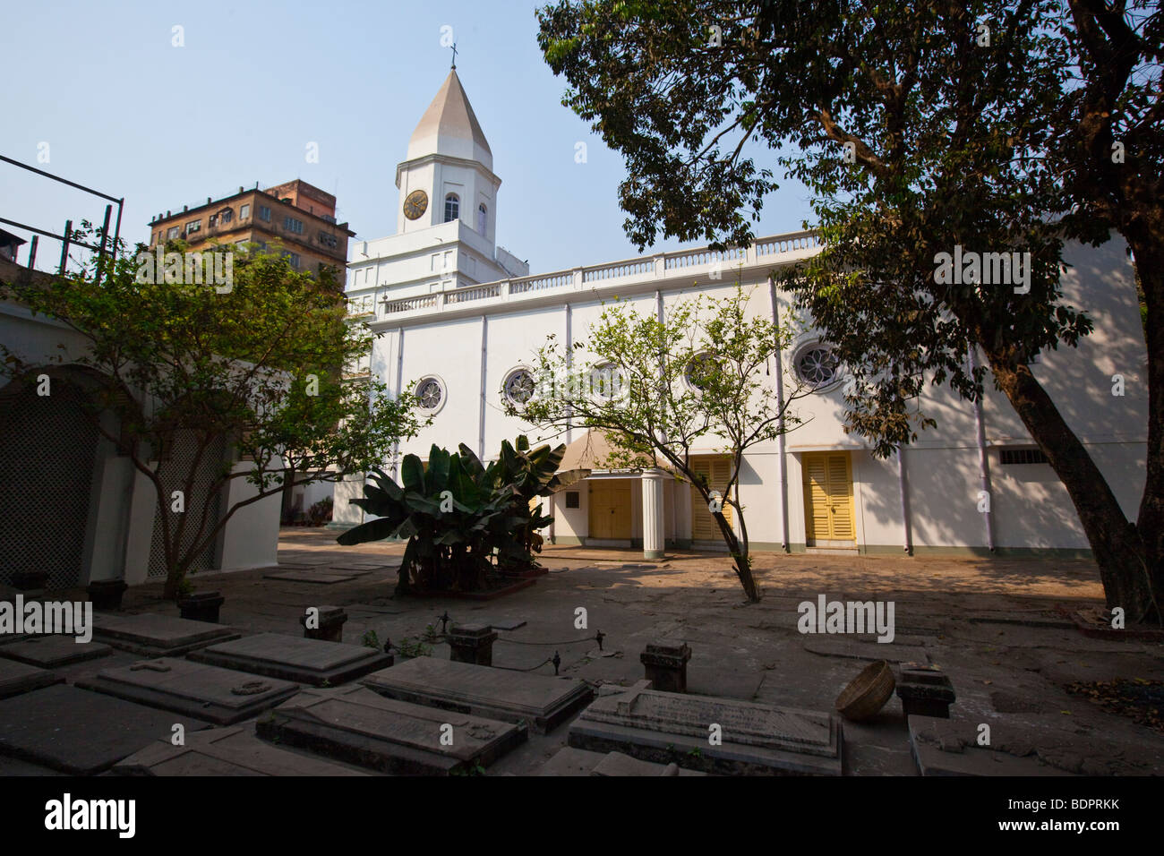 Christlichen armenischen Kirche in Kalkutta Indien Stockfoto