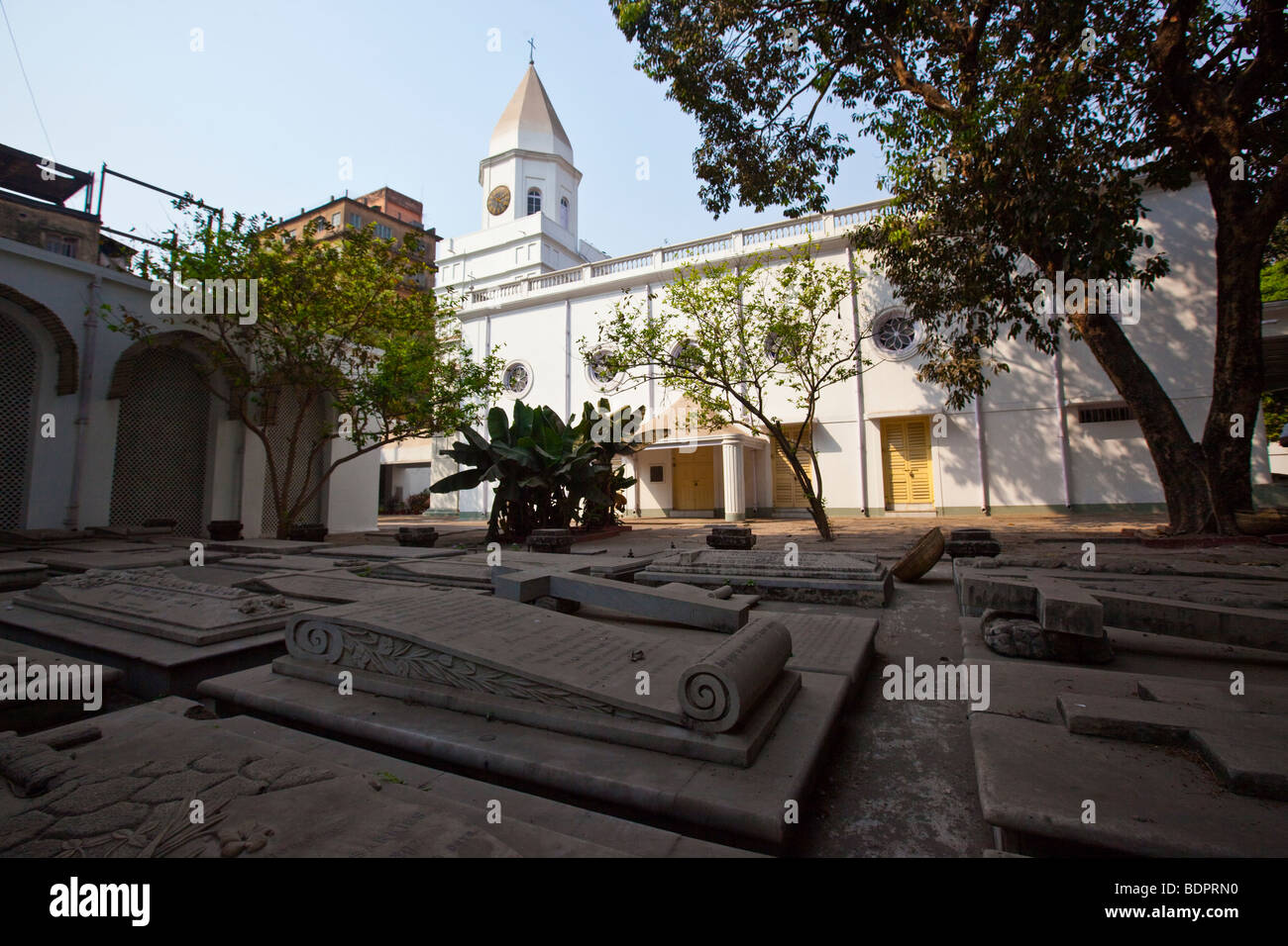 Christlichen armenischen Kirche in Kalkutta Indien Stockfoto