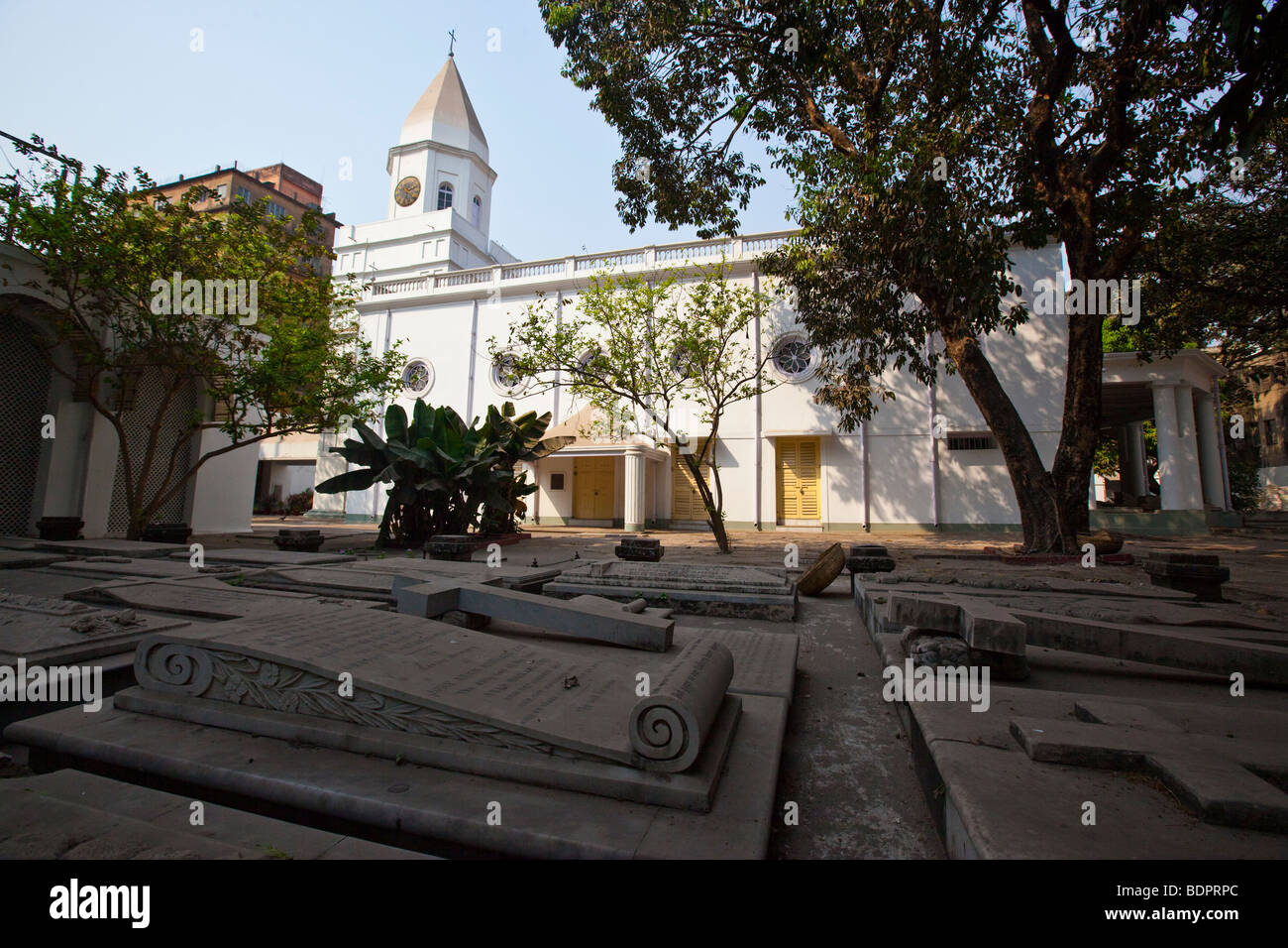 Christlichen armenischen Kirche in Kalkutta Indien Stockfoto